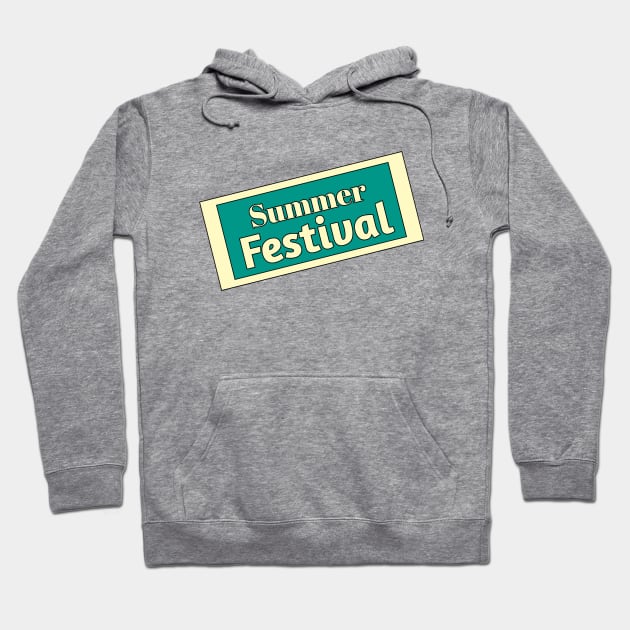 Summer Festival Hoodie by Menu.D